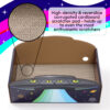 listing_photo_cardboard UFO Cat Scratcher Box
